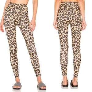 Leopard Print High-Waisted Leggings